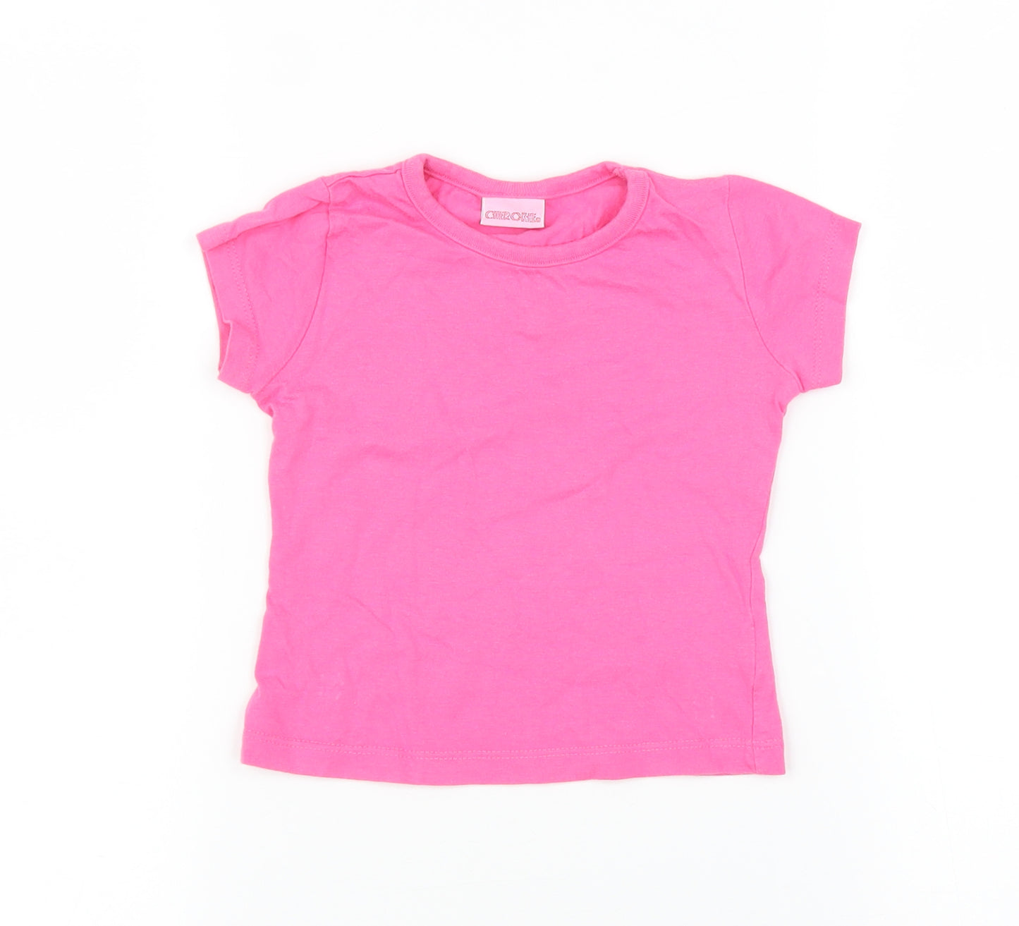 Cherokee Baby Pink   Basic T-Shirt Size 12-18 Months