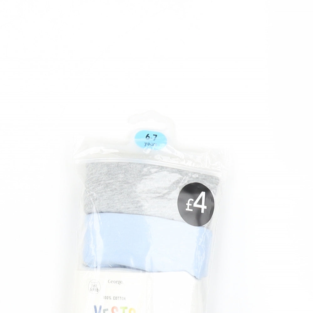 George Boys Multicoloured    T-Shirt Size 6-7 Years