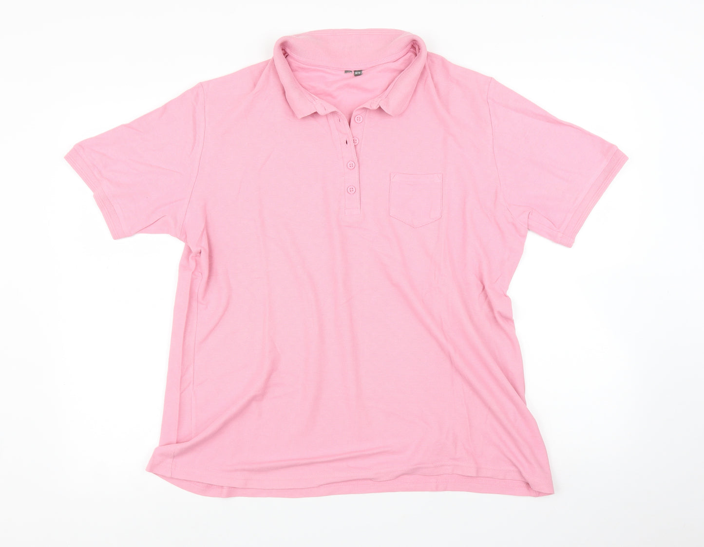 Preworn Womens Pink    Polo Size 16