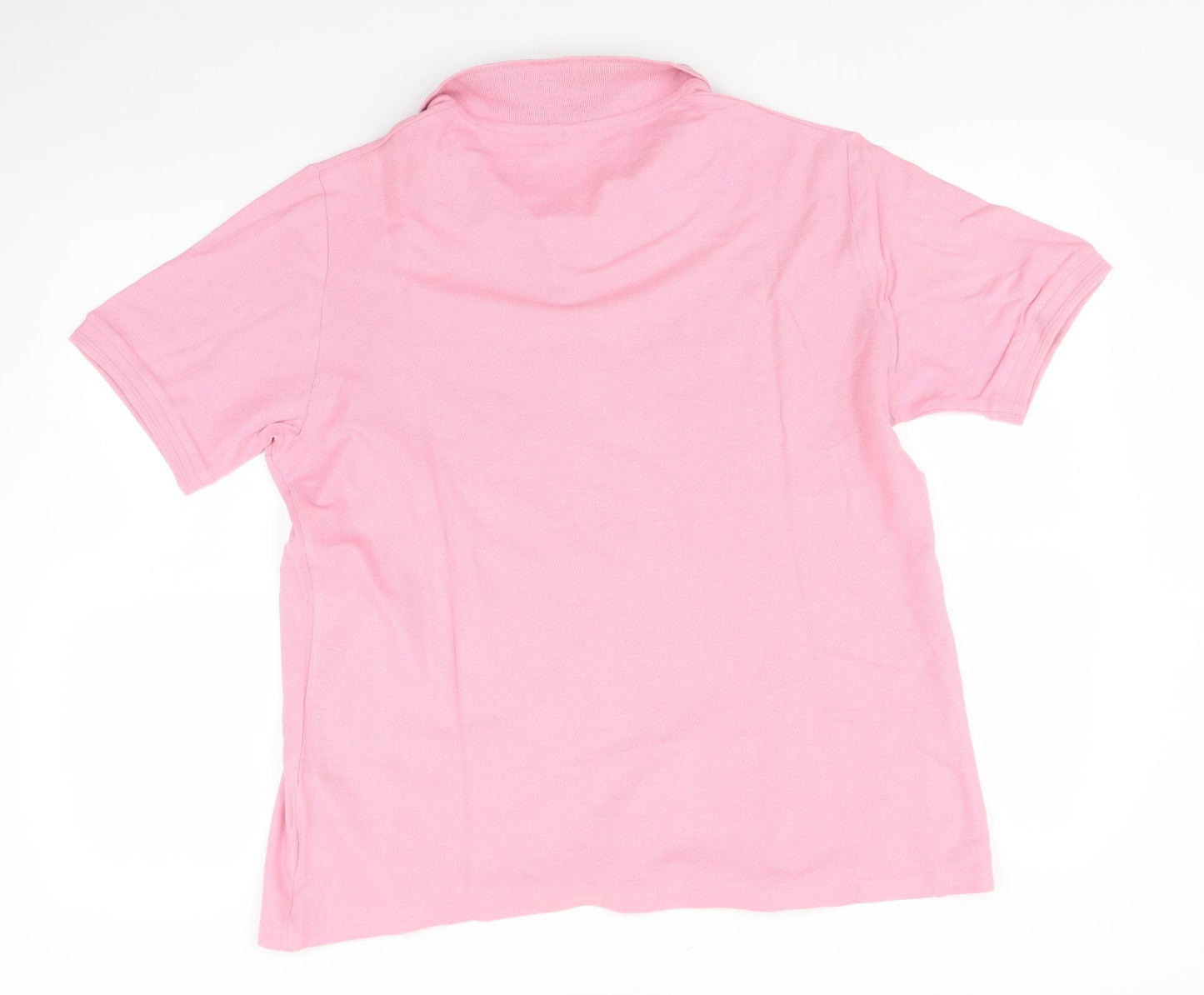 Preworn Womens Pink    Polo Size 16