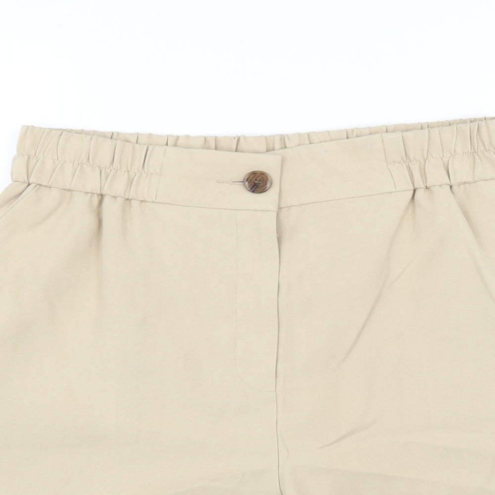 F&F Womens Beige   Chino Shorts Size 10