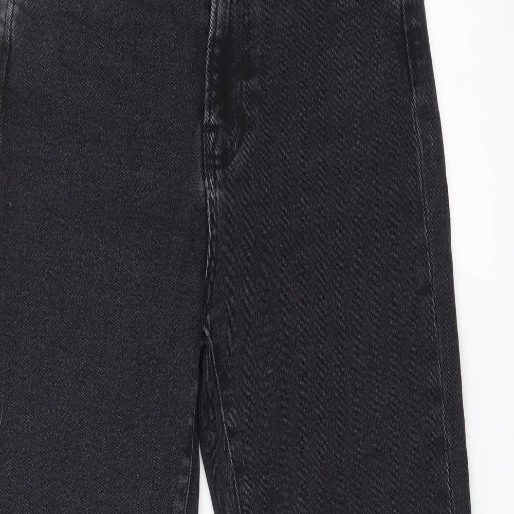 Stradivarius Womens Black   Mom Jeans Size 8 L28 in