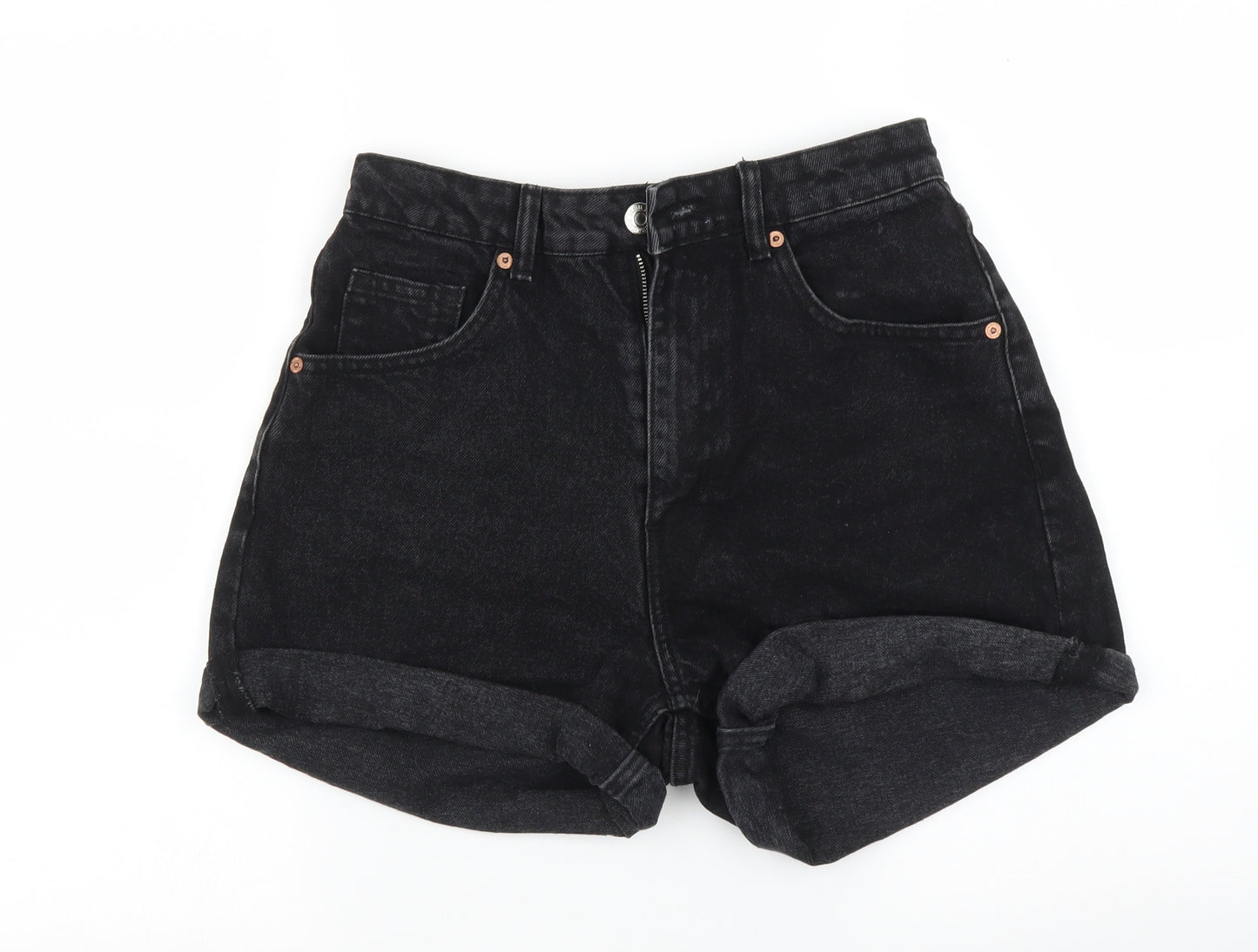 Zara Womens Black   Hot Pants Shorts Size 8