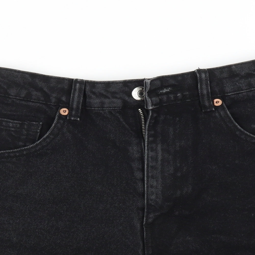 Zara Womens Black   Hot Pants Shorts Size 8