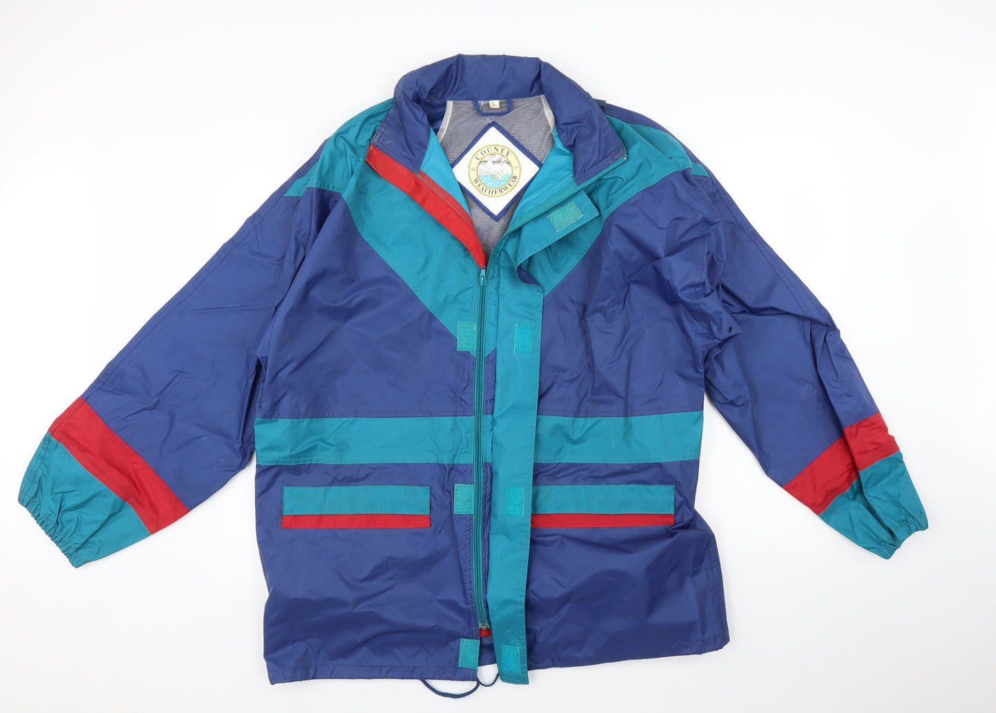 County WeatherWear Mens Multicoloured Striped   Coat Size L