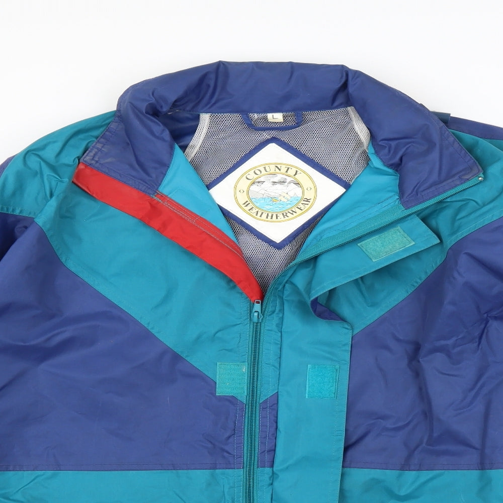 County WeatherWear Mens Multicoloured Striped   Coat Size L