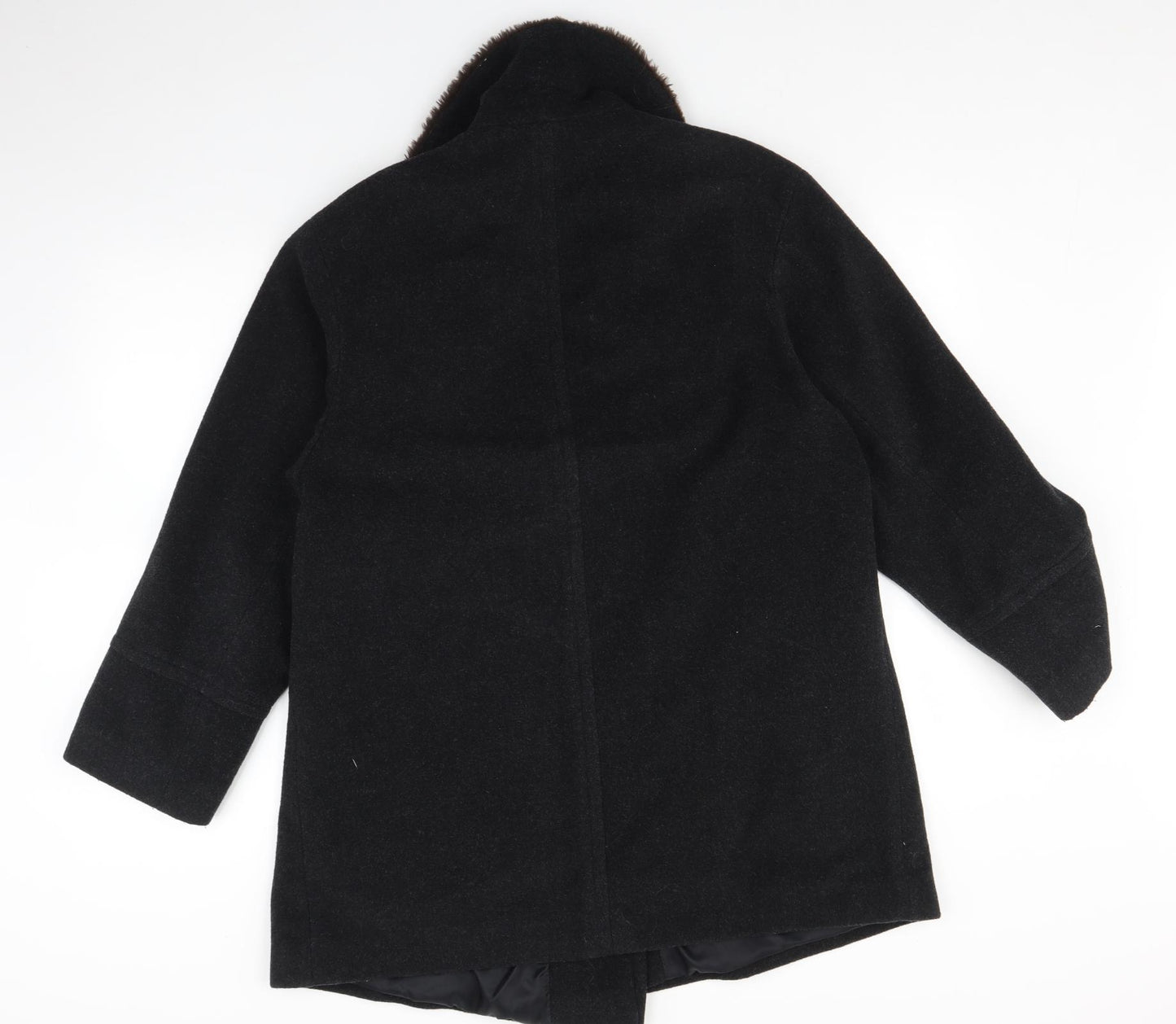 BHS Womens Brown   Overcoat Coat Size 10