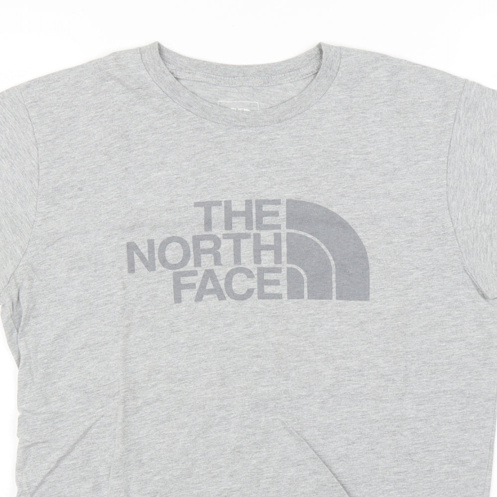The North Face Mens Grey    T-Shirt Size S