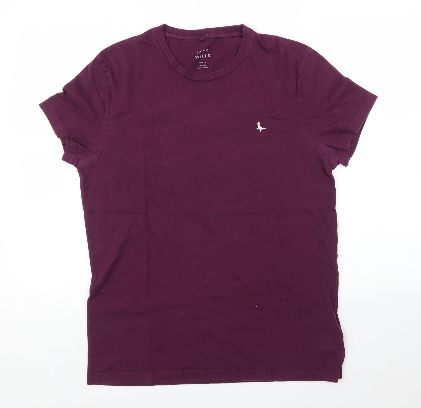 Jack Wills Mens Purple    T-Shirt Size S