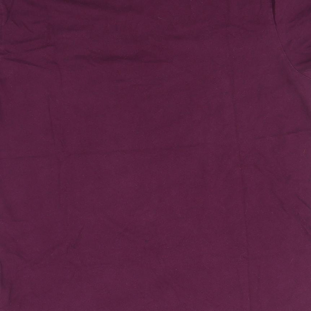 Jack Wills Mens Purple    T-Shirt Size S
