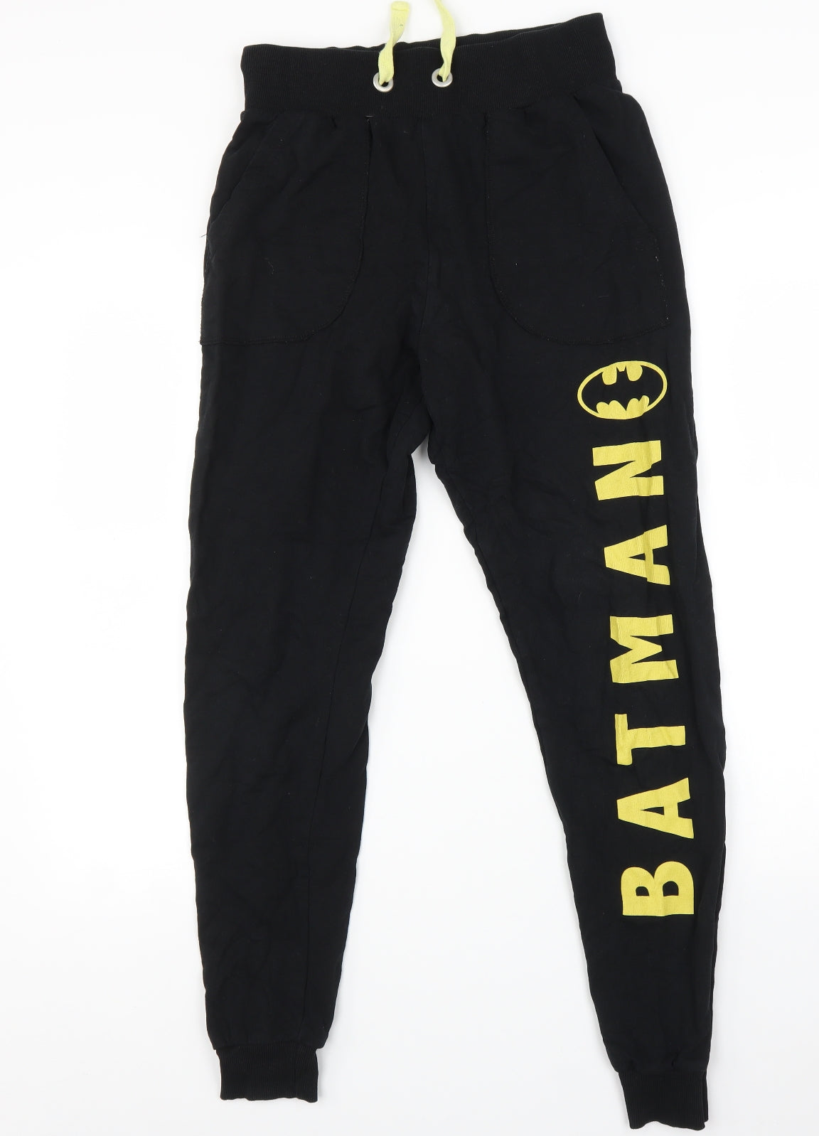 Primark Womens Black    Lounge Pants Size 10  - Batman
