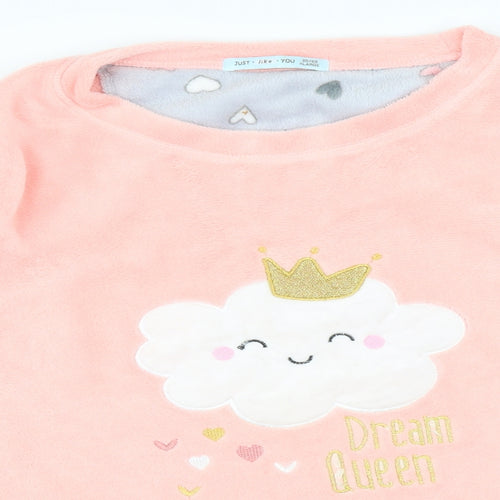 Just Like You Womens Multicoloured    Pyjama Top Size XL  - Cloud