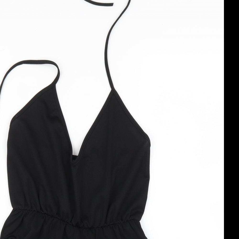 Pretty little thing Womens Black   Playsuit One-Piece Size 10
