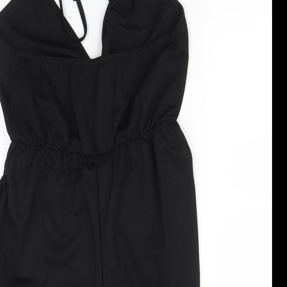 Pretty little thing Womens Black   Playsuit One-Piece Size 10