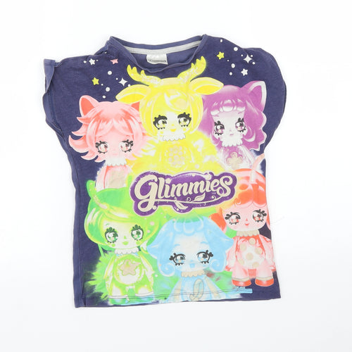 George Girls Multicoloured   Basic T-Shirt Size 7-8 Years  - glimmies