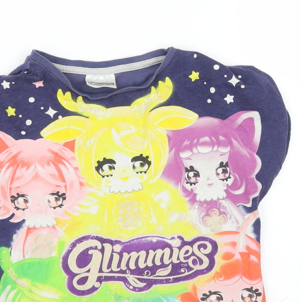 George Girls Multicoloured   Basic T-Shirt Size 7-8 Years  - glimmies