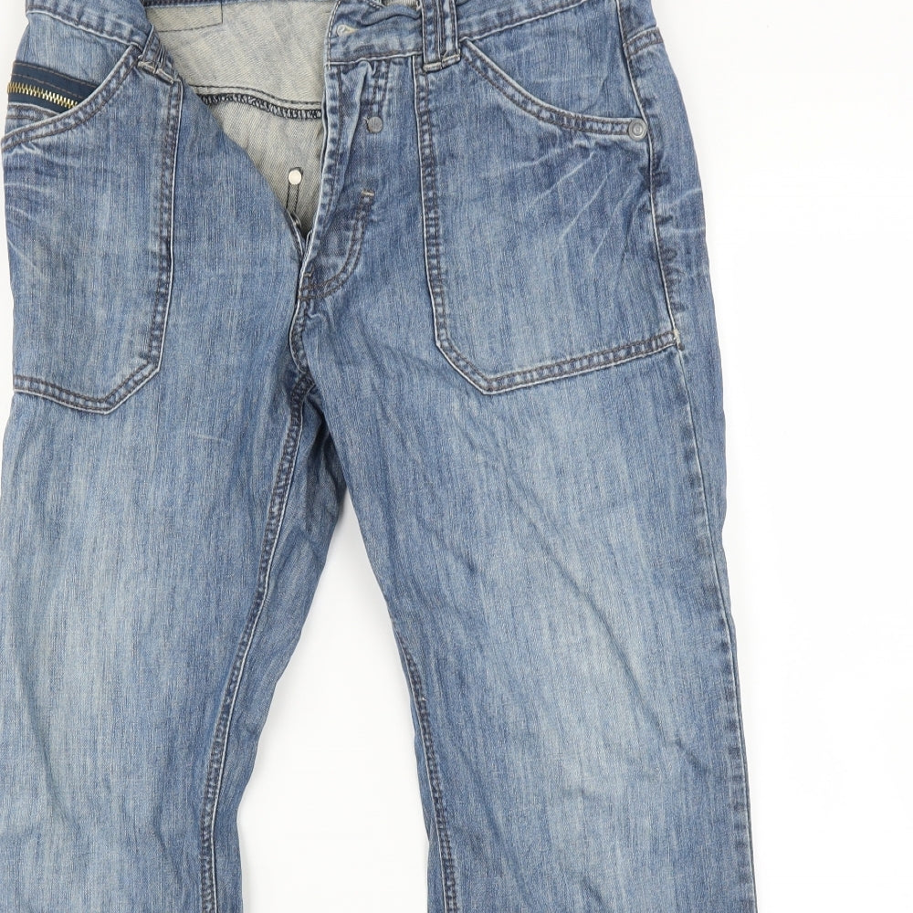 Bench Mens Blue   Bootcut Jeans Size 32 L31 in