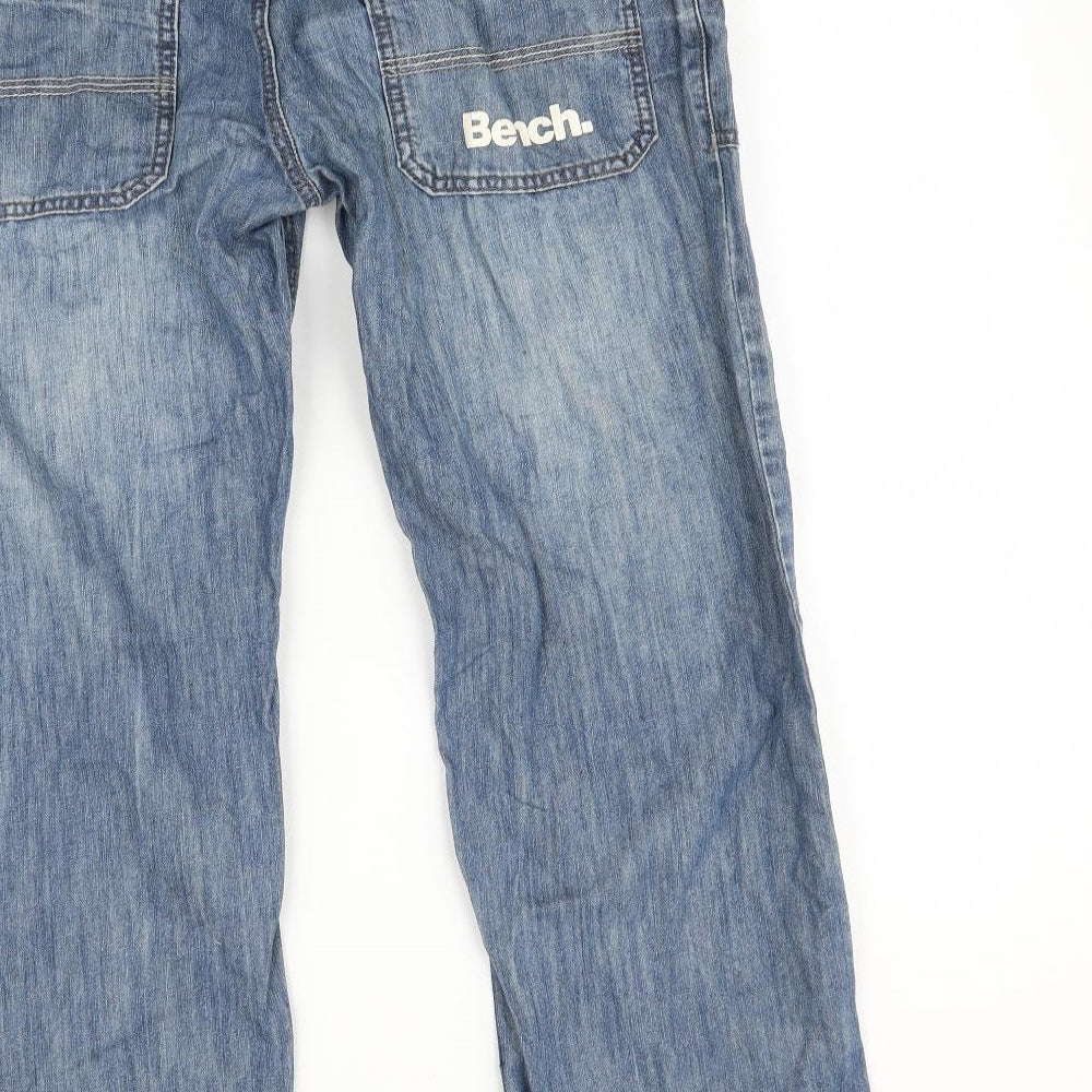 Bench Mens Blue   Bootcut Jeans Size 32 L31 in