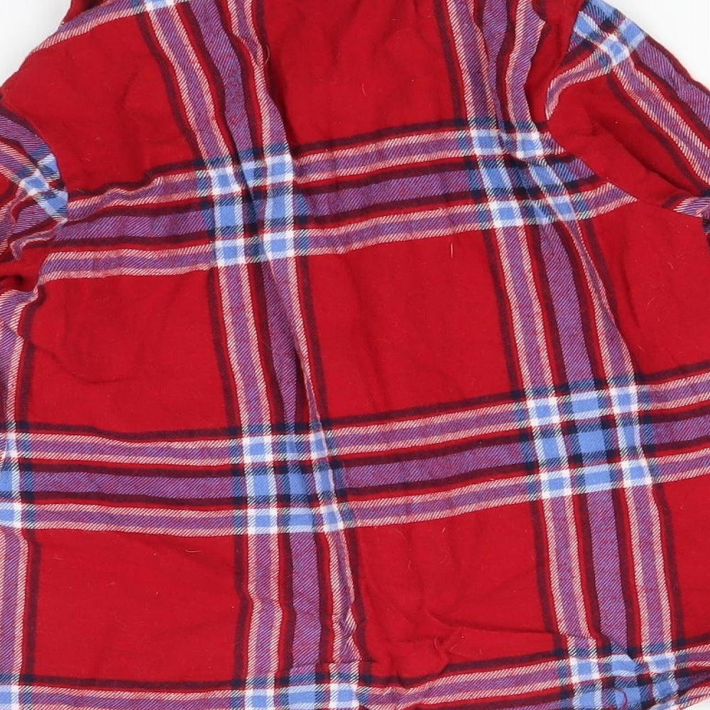 George Girls Multicoloured Check   Pyjama Top Size 6-7 Years
