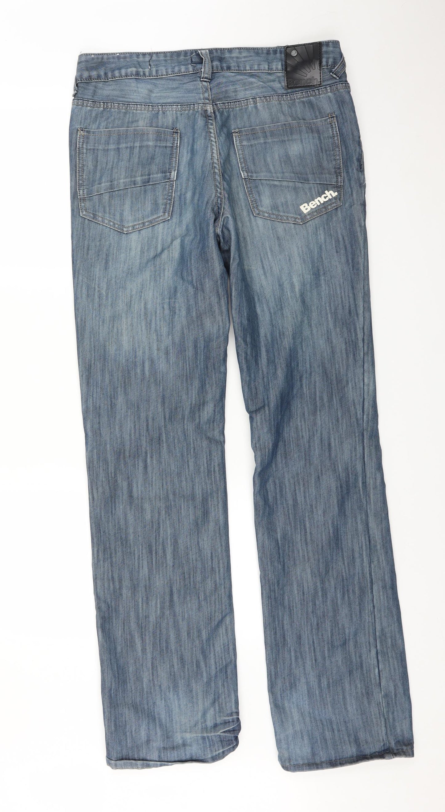 Bench Mens Blue   Straight Jeans Size 32 L34 in