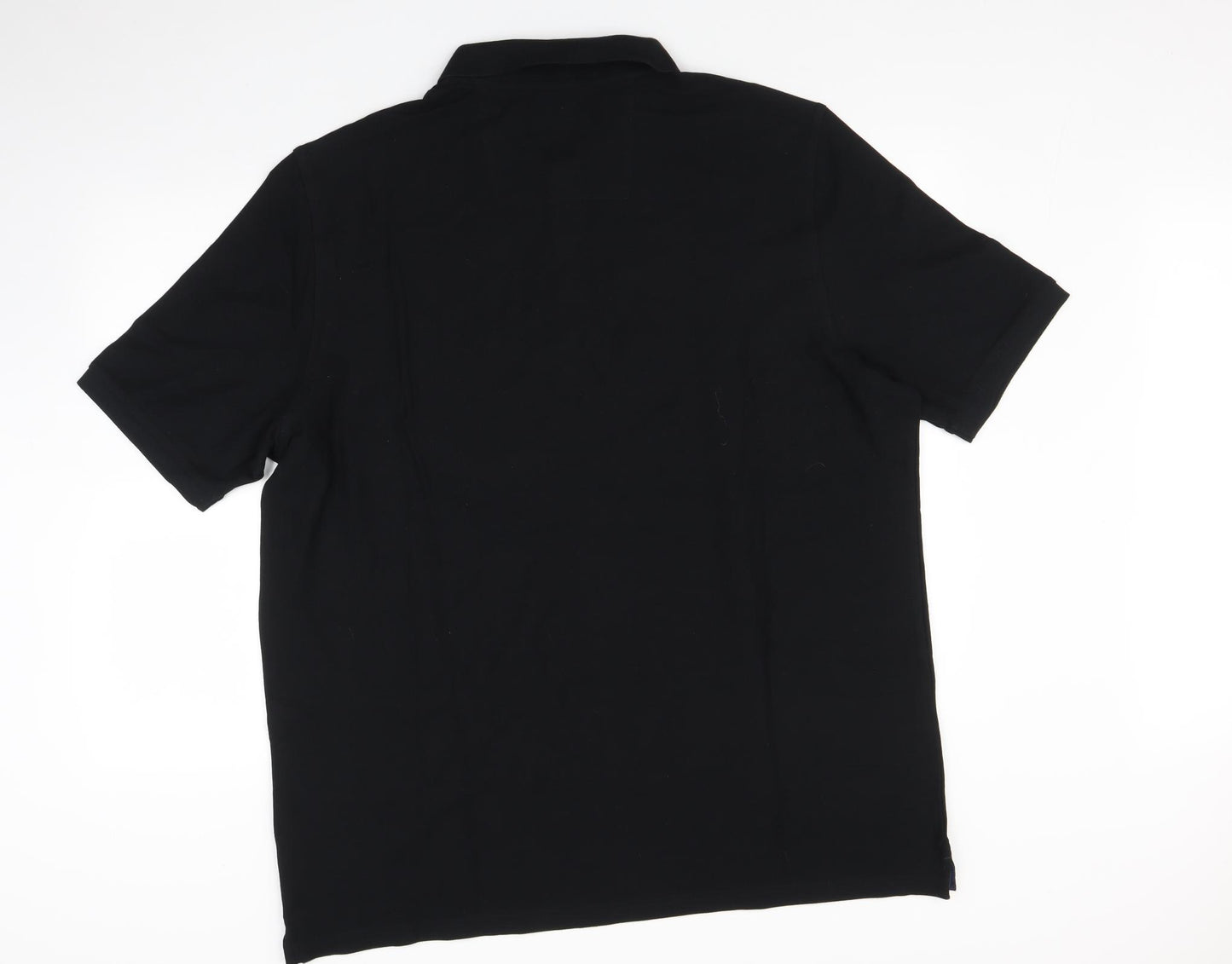 Marks and Spencer Mens Black    Polo Size 4XL