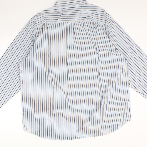 Wolsey Mens Multicoloured Striped   Dress Shirt Size 2XL