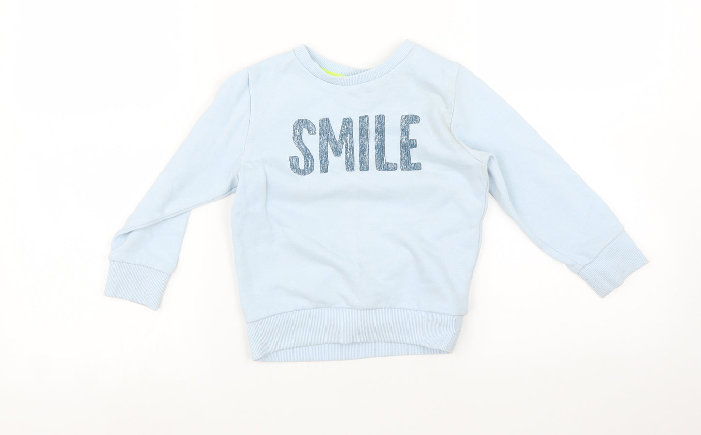 NEXT Boys Blue   Pullover Jumper Size 2-3 Years