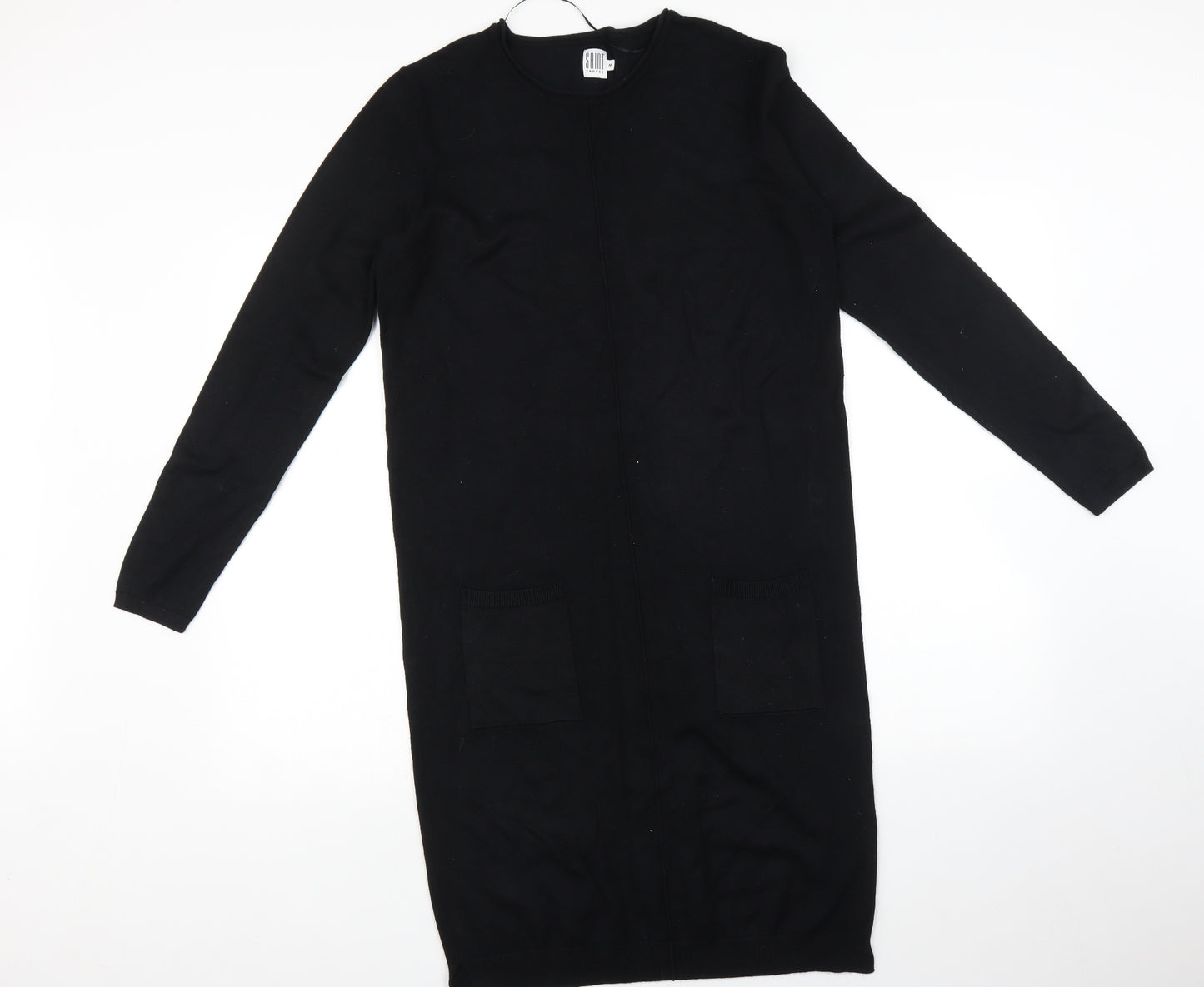 Saint Tropex Womens Black   Jumper Dress  Size M
