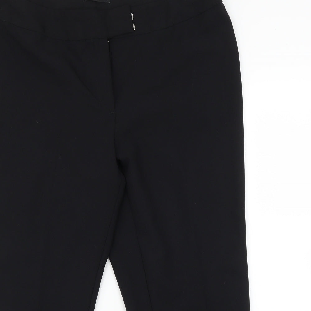 George Womens Black   Trousers  Size 18 L28 in