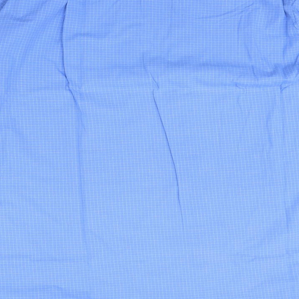 Preworn Mens Blue    Dress Shirt Size 3XL