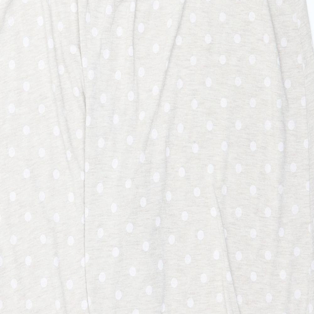 Preworn Womens Beige Polka Dot   Pyjama Pants Size XL