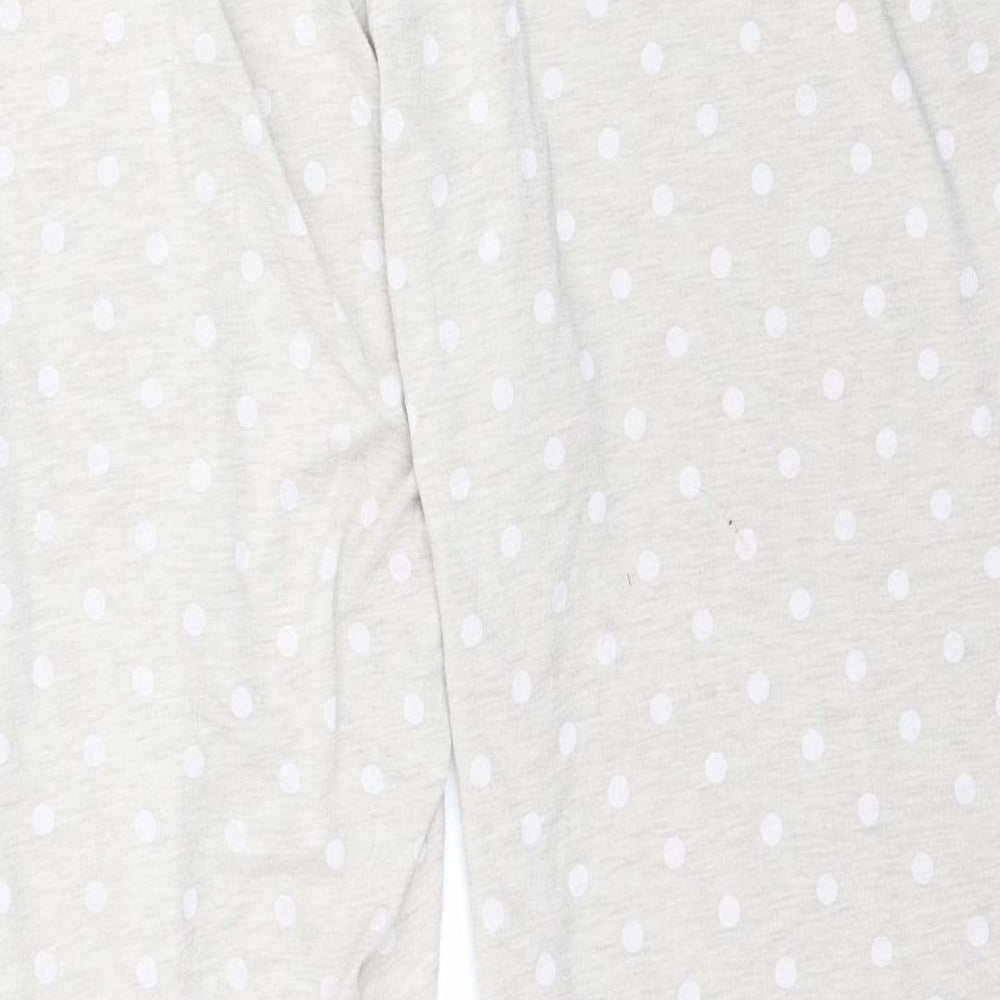 Preworn Womens Beige Polka Dot   Pyjama Pants Size XL