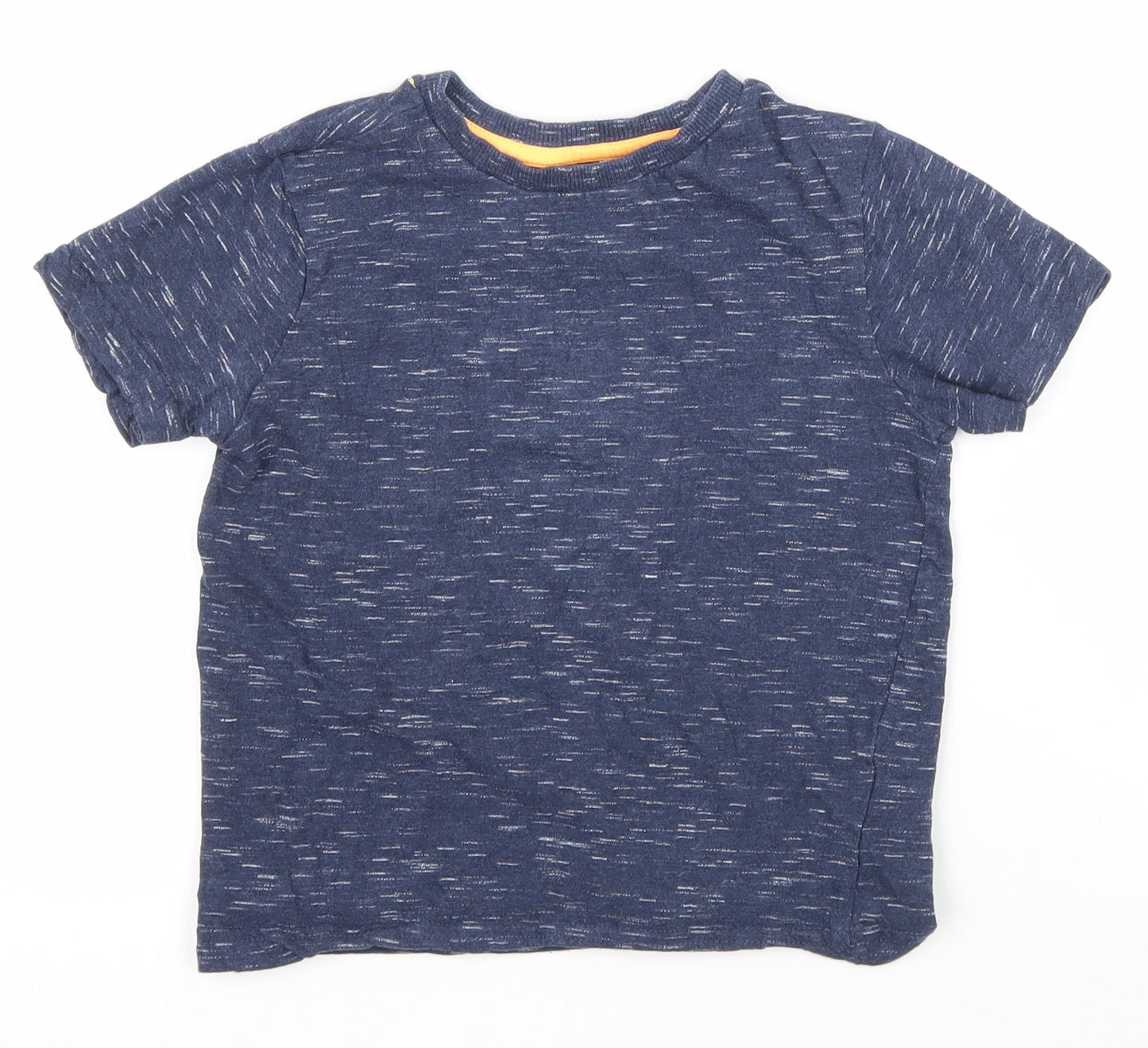 F&F Boys Blue   Basic T-Shirt Size 3-4 Years  - Marled