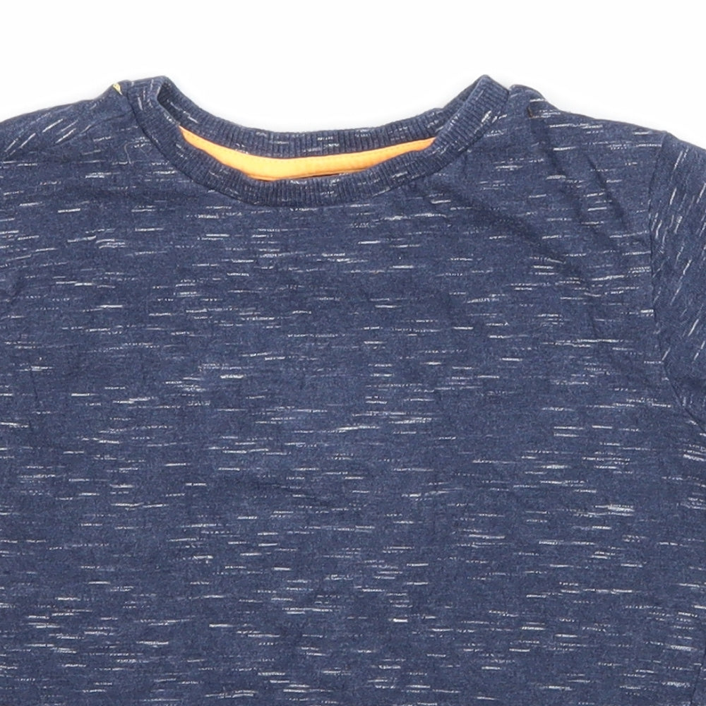 F&F Boys Blue   Basic T-Shirt Size 3-4 Years  - Marled