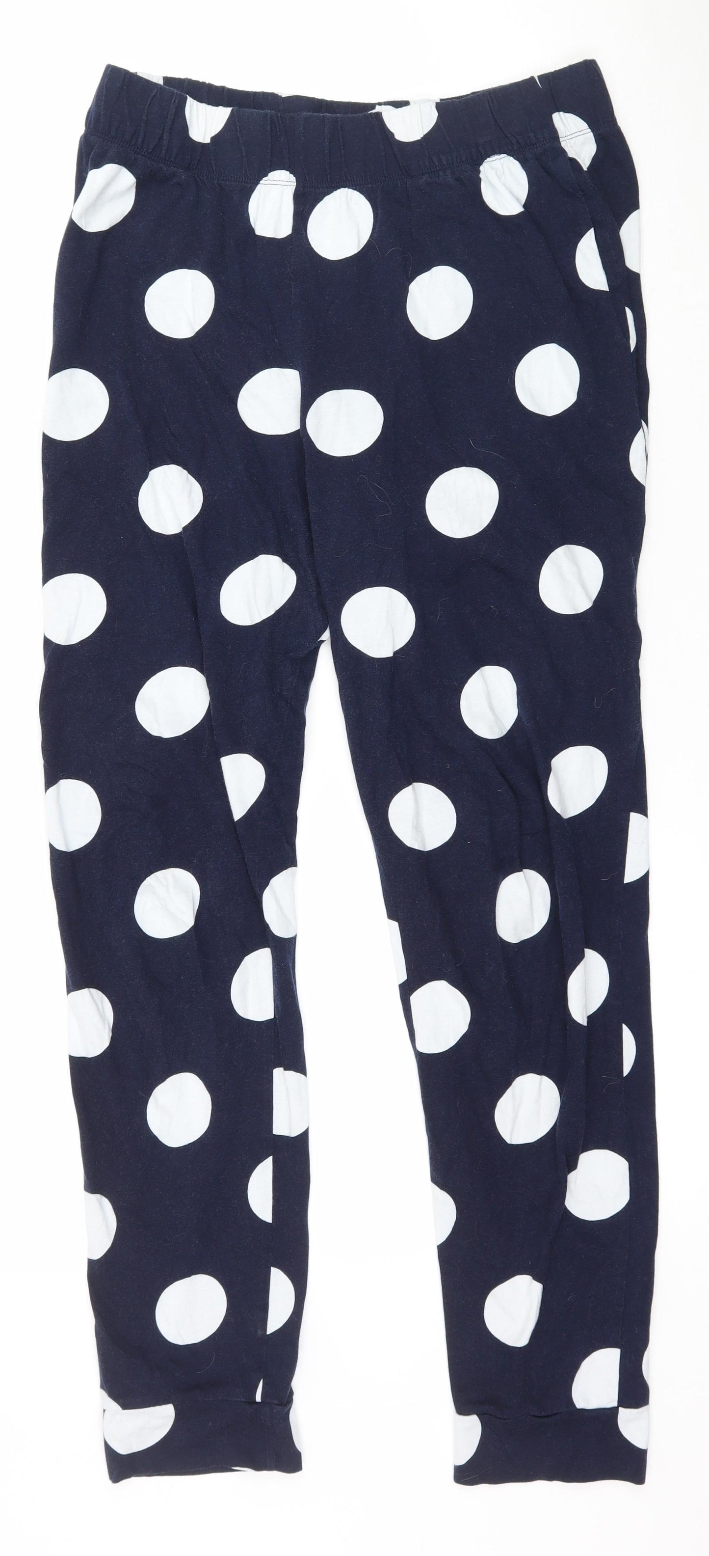 NEXT Womens Blue Polka Dot   Pyjama Pants Size M