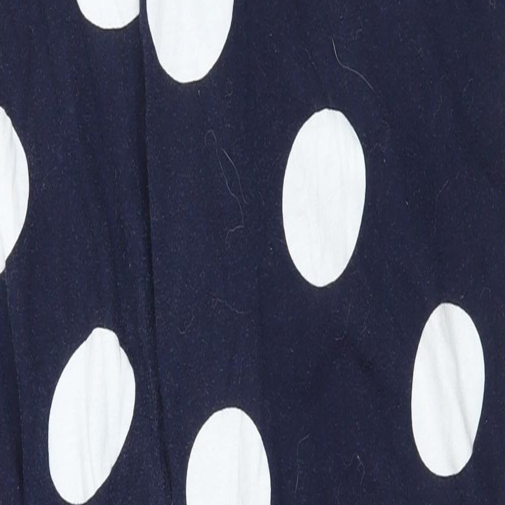 NEXT Womens Blue Polka Dot   Pyjama Pants Size M