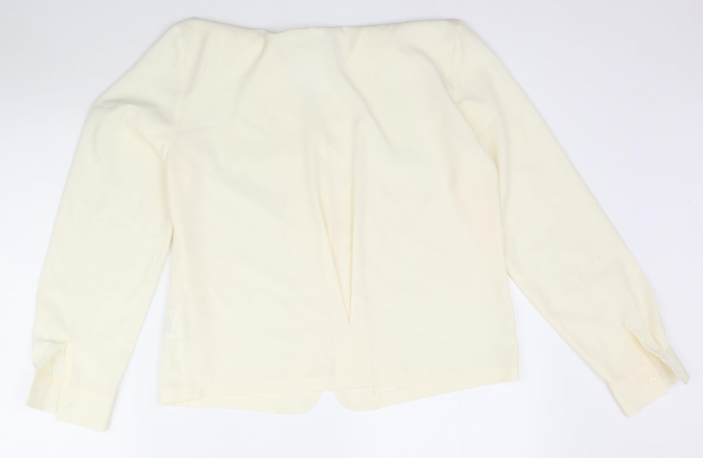 Dorothy Perkins Womens Ivory   Basic Blouse Size 14