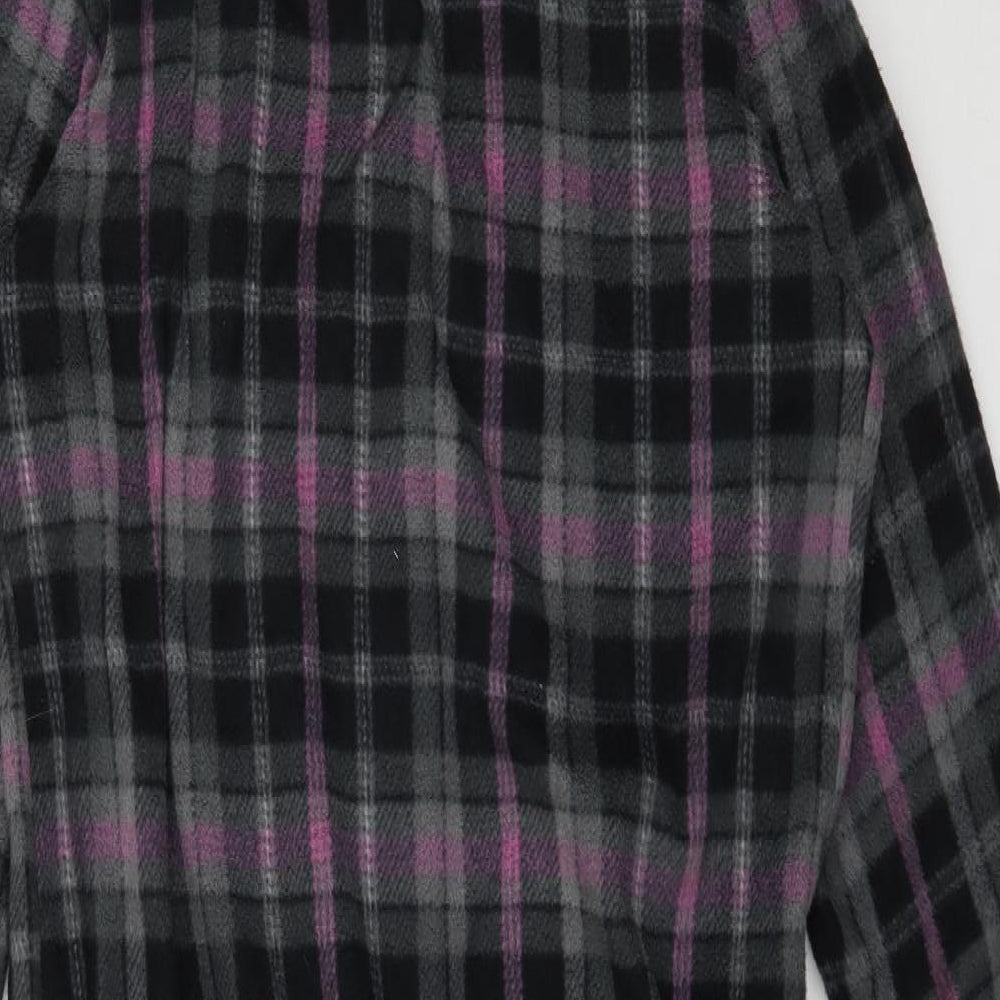 Marks and Spencer Womens Grey Plaid   One Piece Size 10  - Onesie