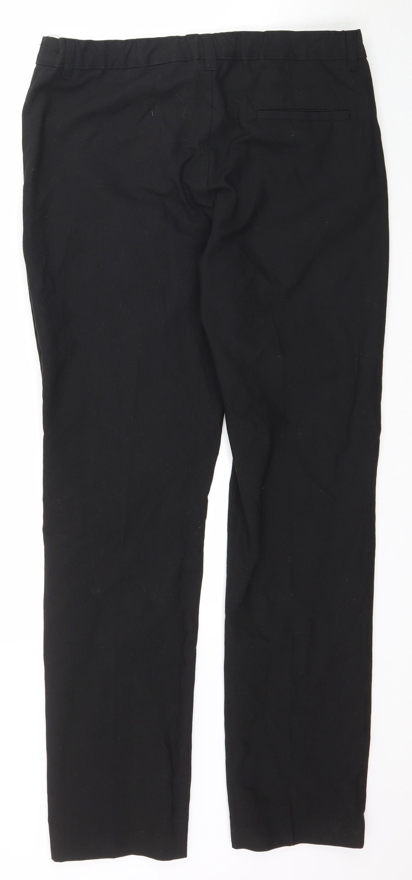 Marks and Spencer Girls Black   Dress Pants Trousers Size 15-16 Years - School