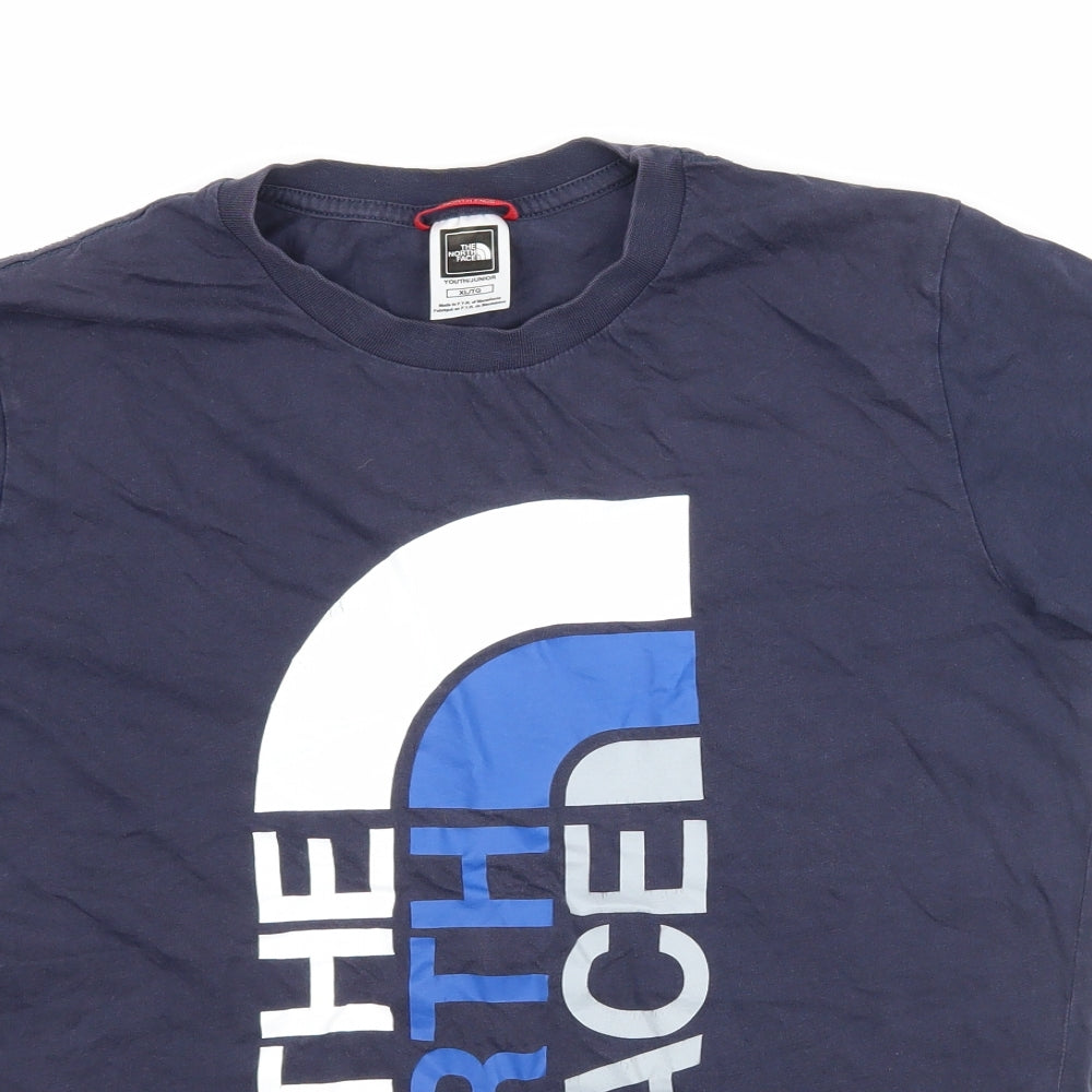 The North Face Boys Blue   Basic T-Shirt Size XL