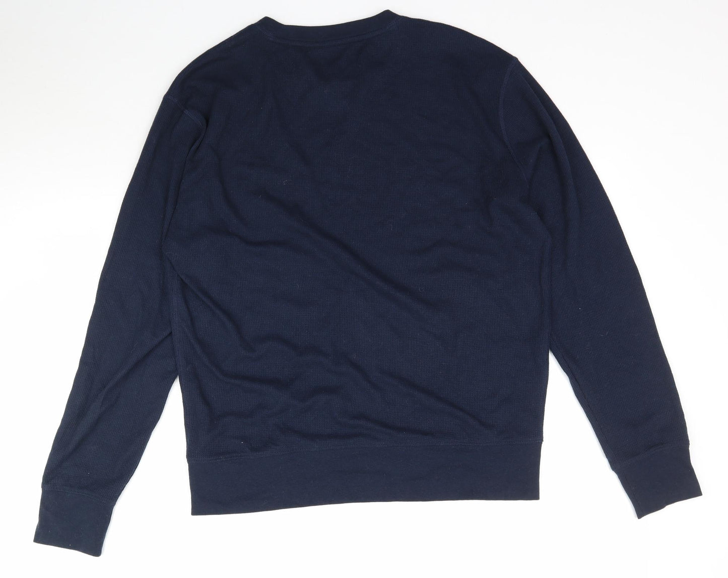 Marks and Spencer Mens Blue  Knit Pullover Jumper Size S