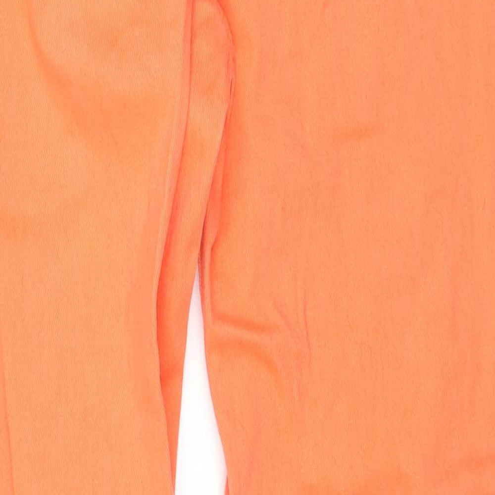 ASOS Womens Orange  Denim Skinny Jeans Size 10 L28 in