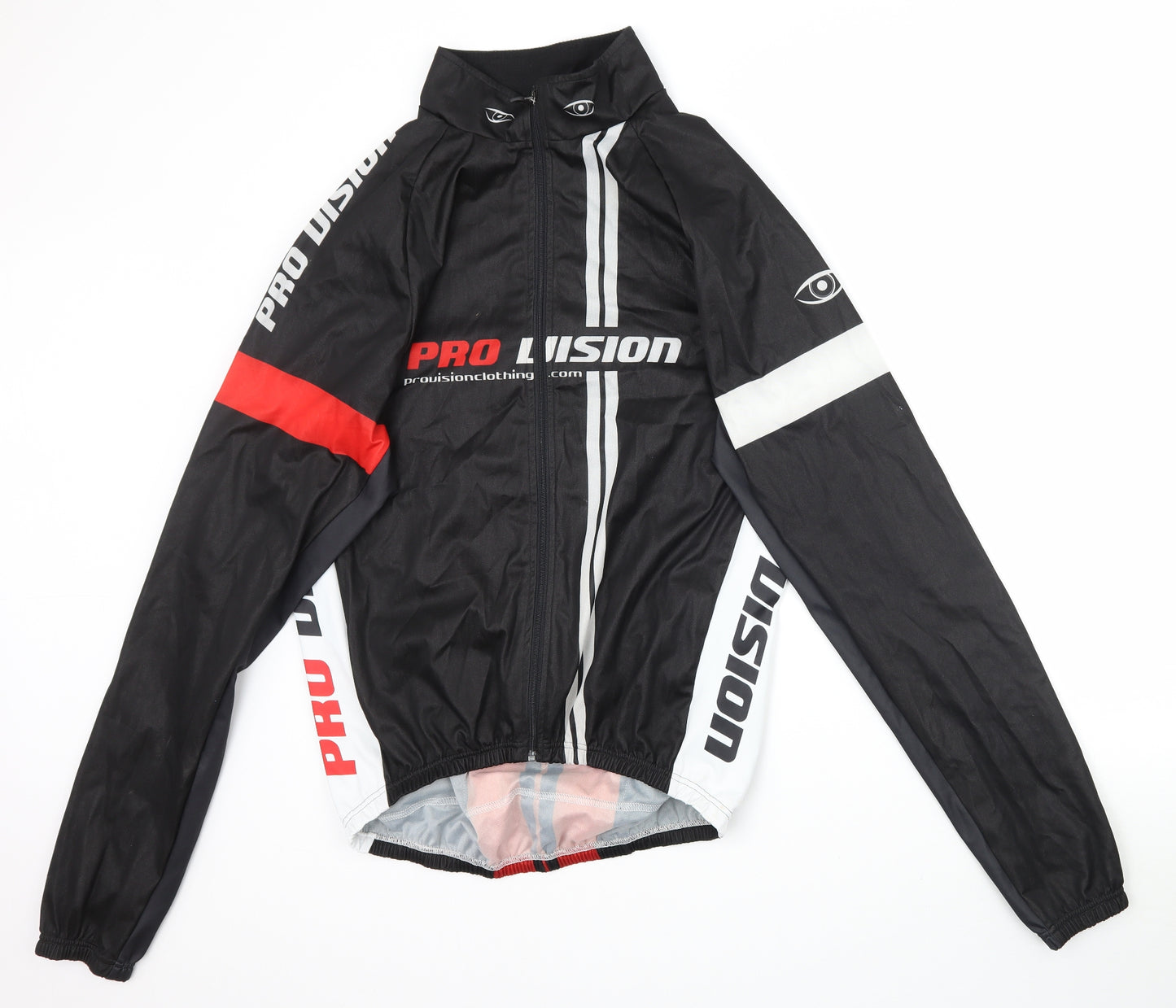 Pro Vision Mens Black   Jacket Coatigan Size L  - Racer