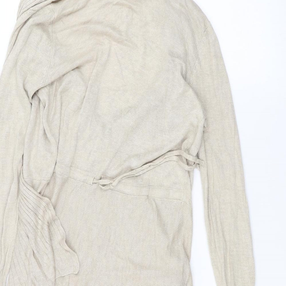 Marks and Spencer Womens Beige   Cardigan Jumper Size 10