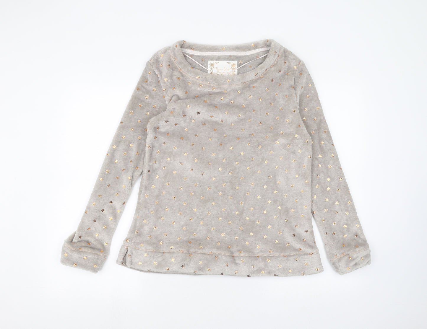 Never Stop Dreaming Womens Grey   Pullover Jumper Size S