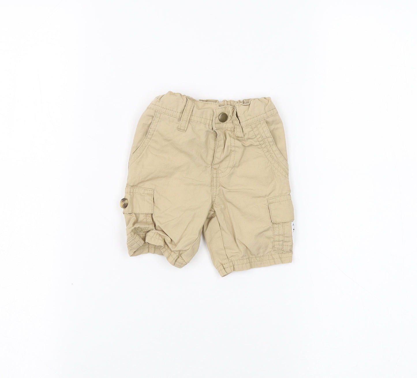 Primark Baby Beige   Cropped Trousers Size 3-6 Months