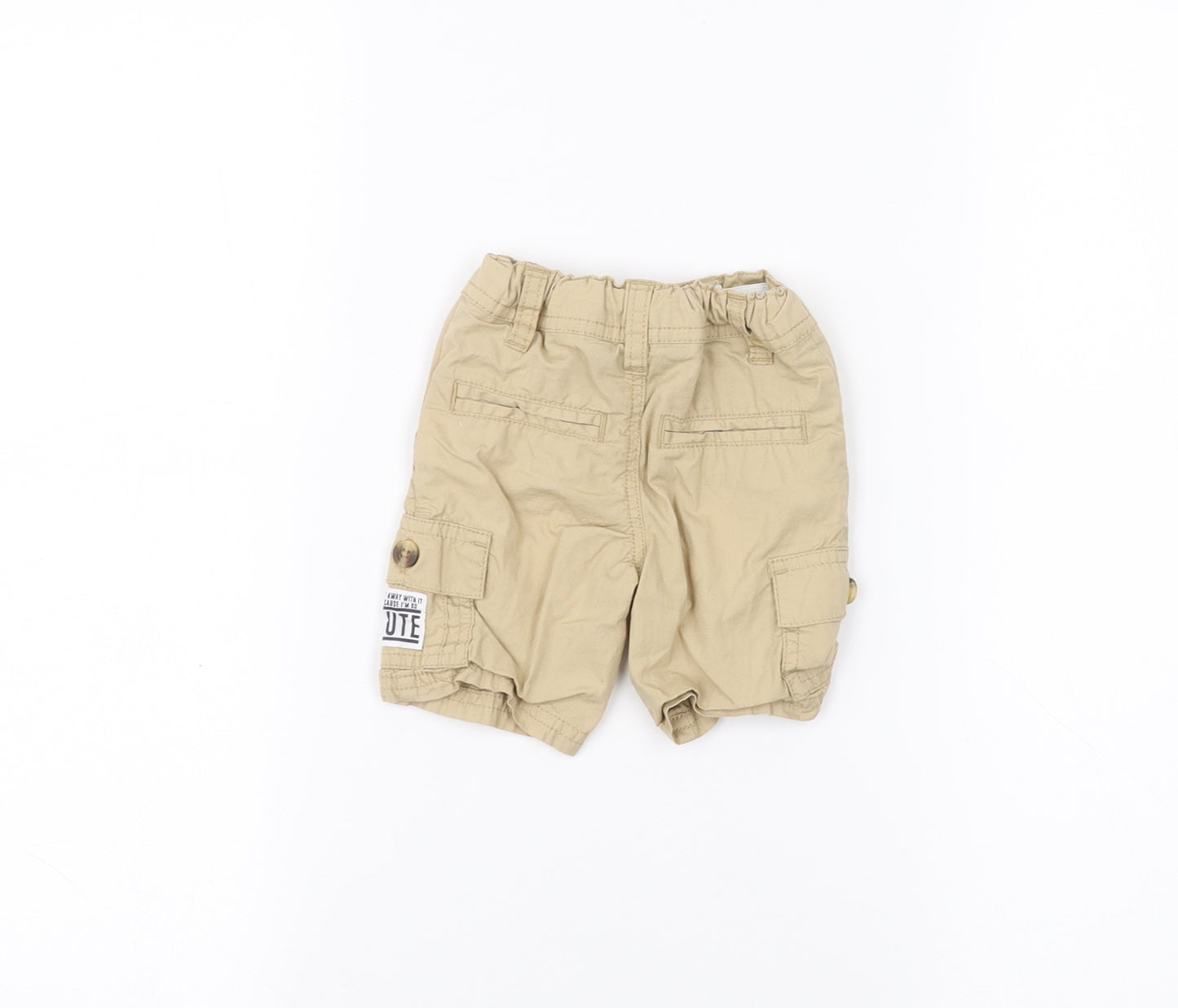 Primark Baby Beige   Cropped Trousers Size 3-6 Months