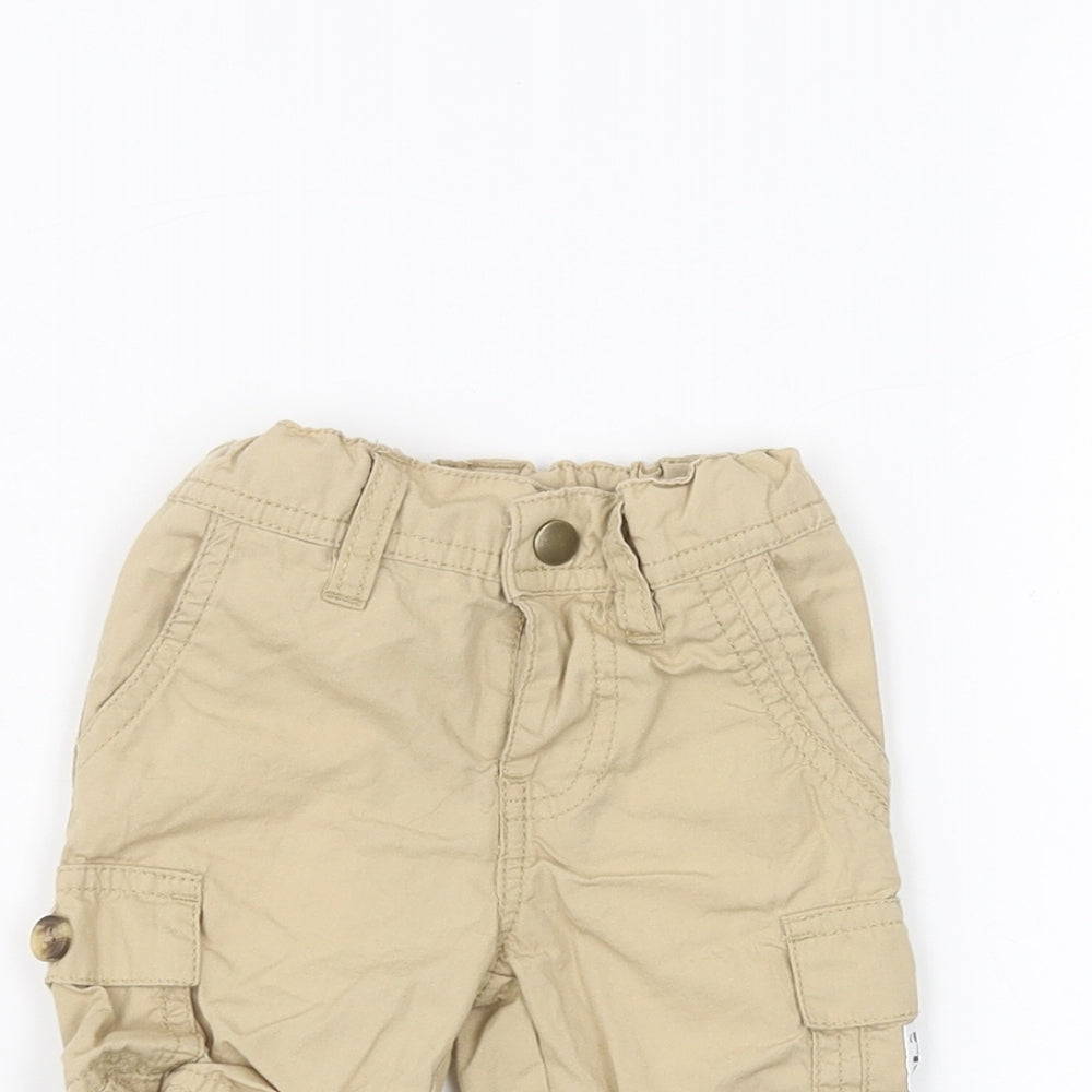 Primark Baby Beige   Cropped Trousers Size 3-6 Months