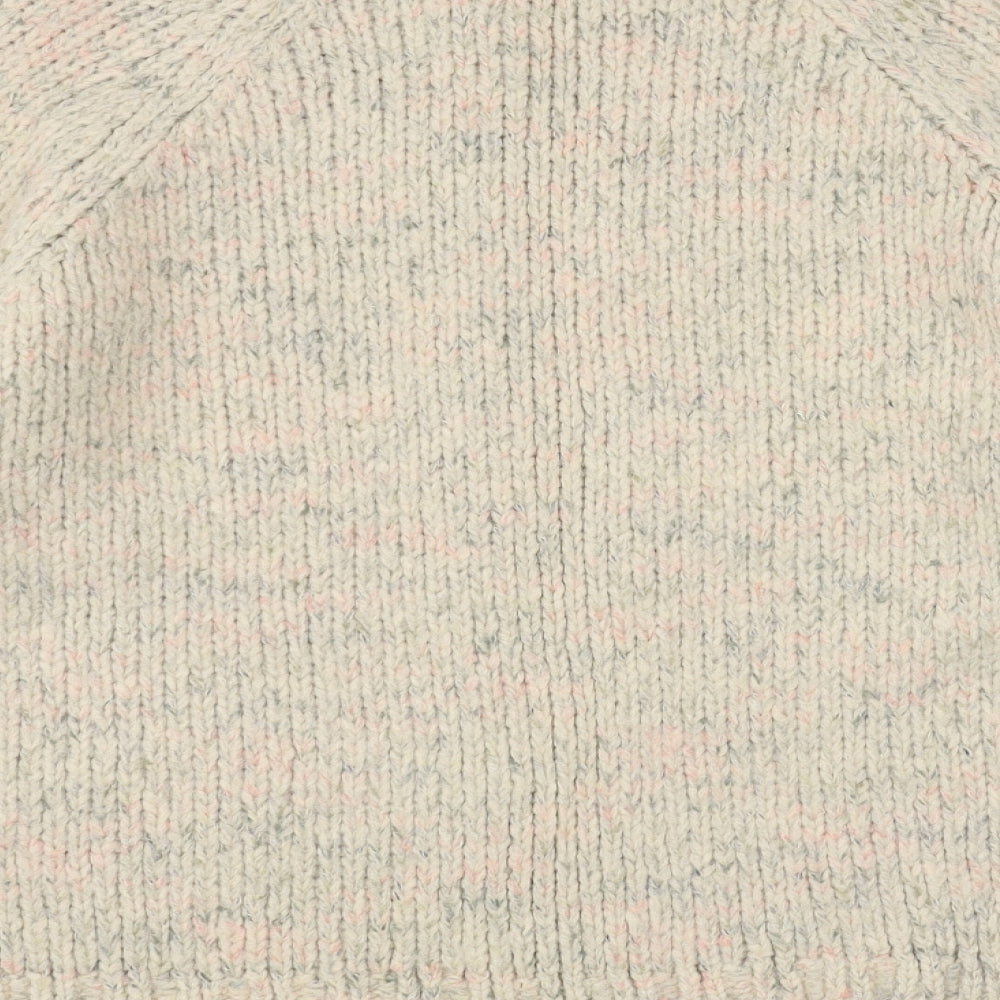 Marks and Spencer Womens Beige   Pullover Jumper Size 14
