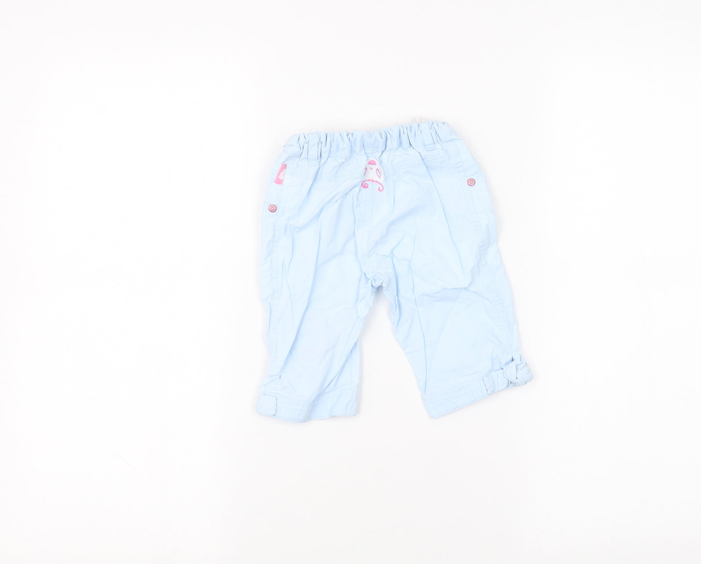 pompolina Baby Blue   Capri Trousers Size 12 Months